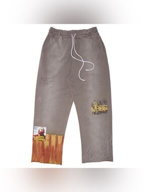 Paly Hollywood Mass brown sweatpants size XL